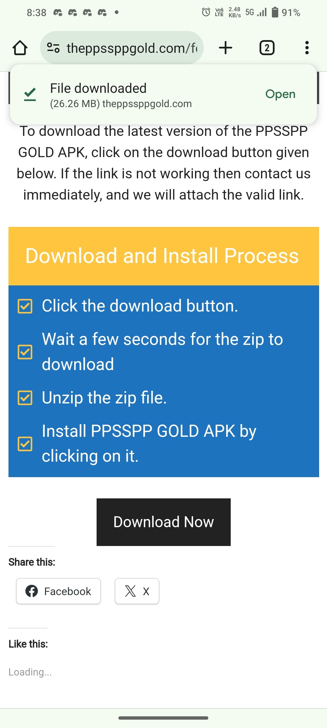 Download PPSSPP GOLD APK-min