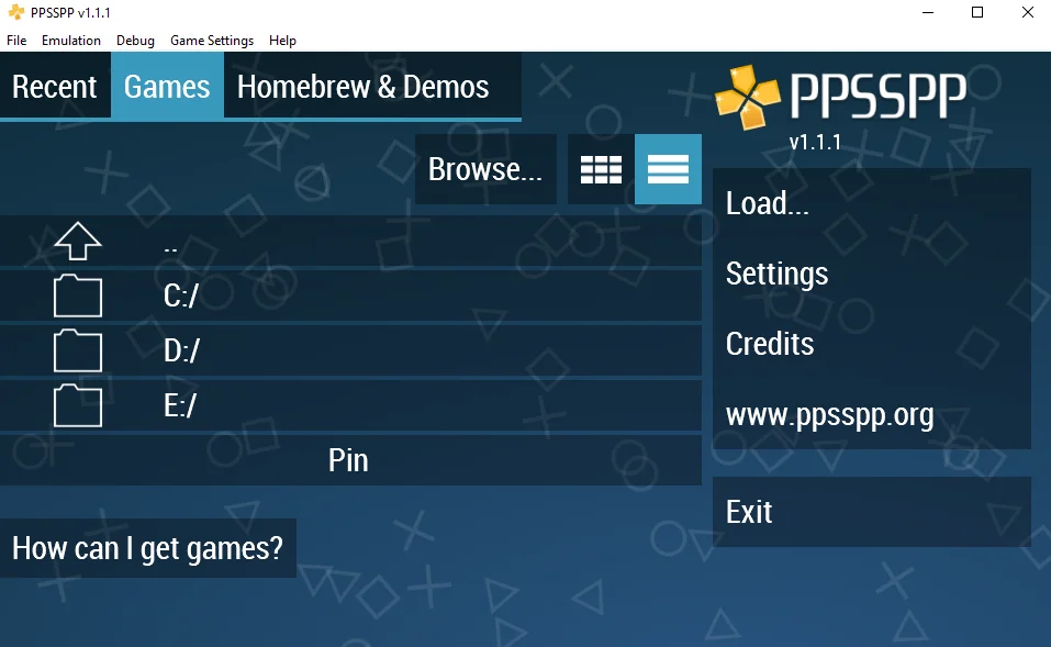 PPSSPP Gold on Windows PC Image 2